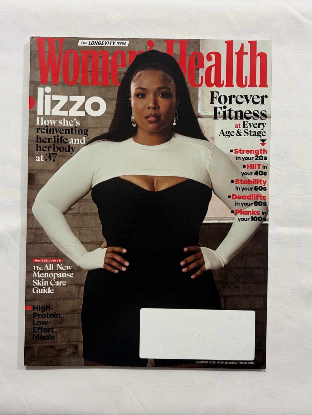 Women’s Health Lizzo “How She Reinvented Life&Body at 37” Issue Summer 2025 Mag